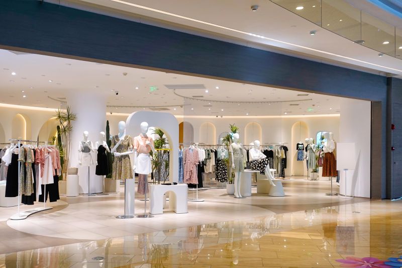 Commercial Ceiling Painting detail